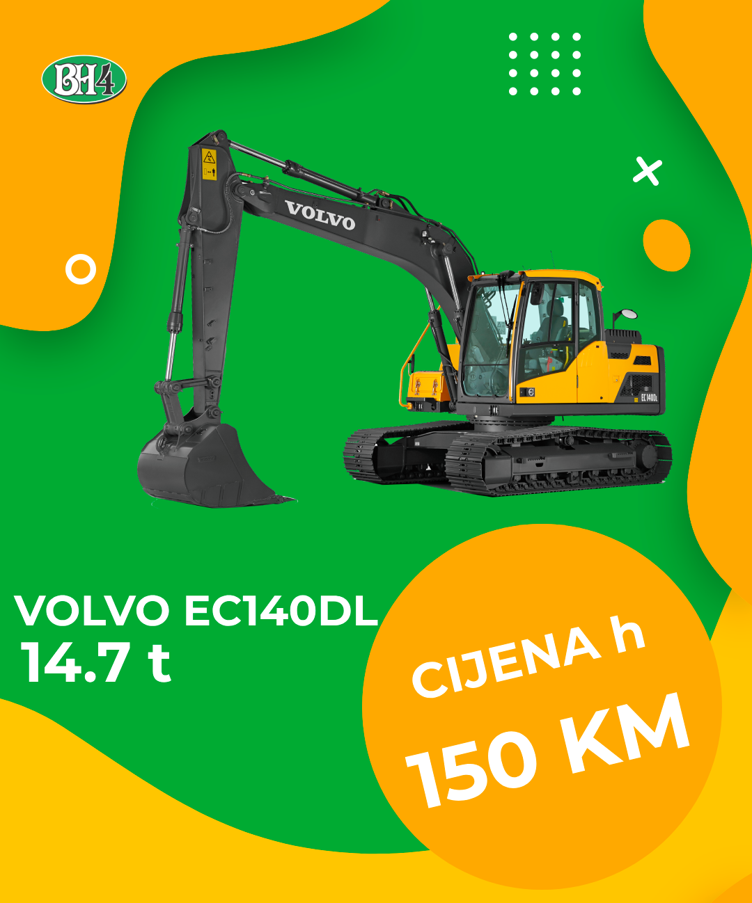 VOLVO 14 T PONUDA BH4 JAJCE D.O.O. JAJCE BAGER PO SATU CIJENA VOLVO 14 T PONUDA BH4 JAJCE D.O.O. JAJCE BAGER PO SATU CIJENA