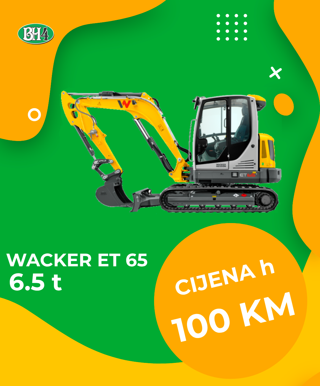 WACKER NEUSON PONUDA BH4 JAJCE D.O.O. JAJCE BAGER PO SATU CIJENA WACKER NEUSON PONUDA BH4 JAJCE D.O.O. JAJCE BAGER PO SATU CIJENA